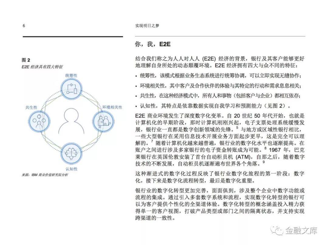 IBM：实现明日之梦，银行业的数字化重塑