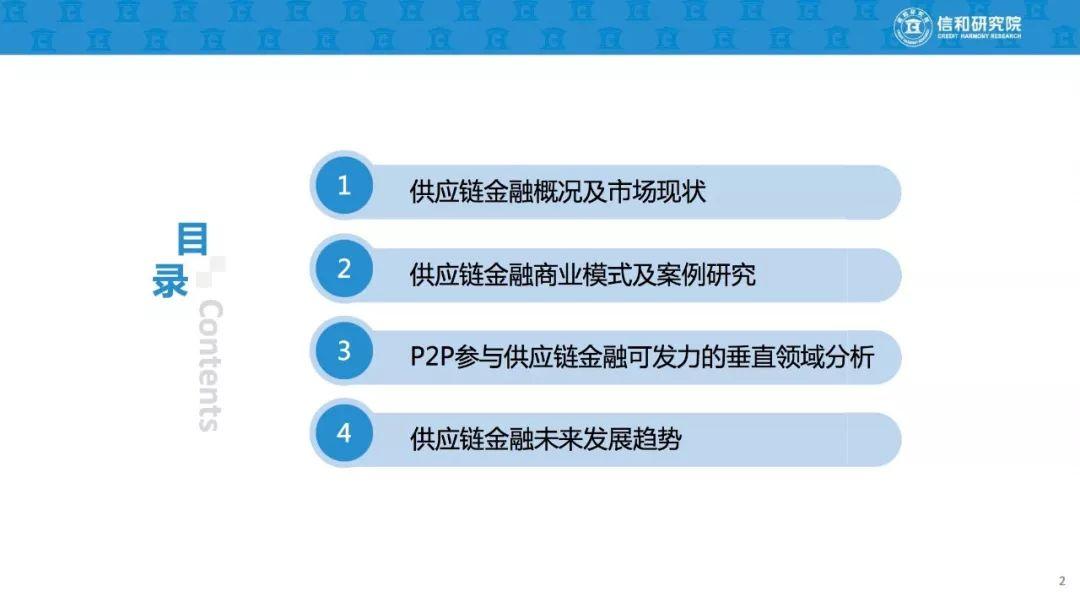 报告下载 | 信和研究院：供应链金融及商业模式研究报告