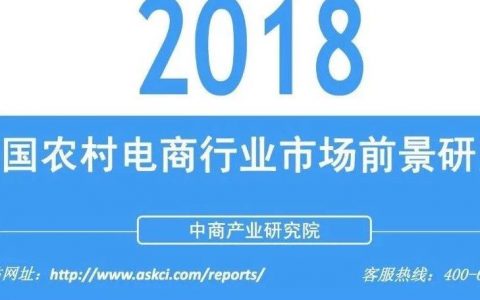 中商文库：2018年中国农村电商行业市场前景研究报告