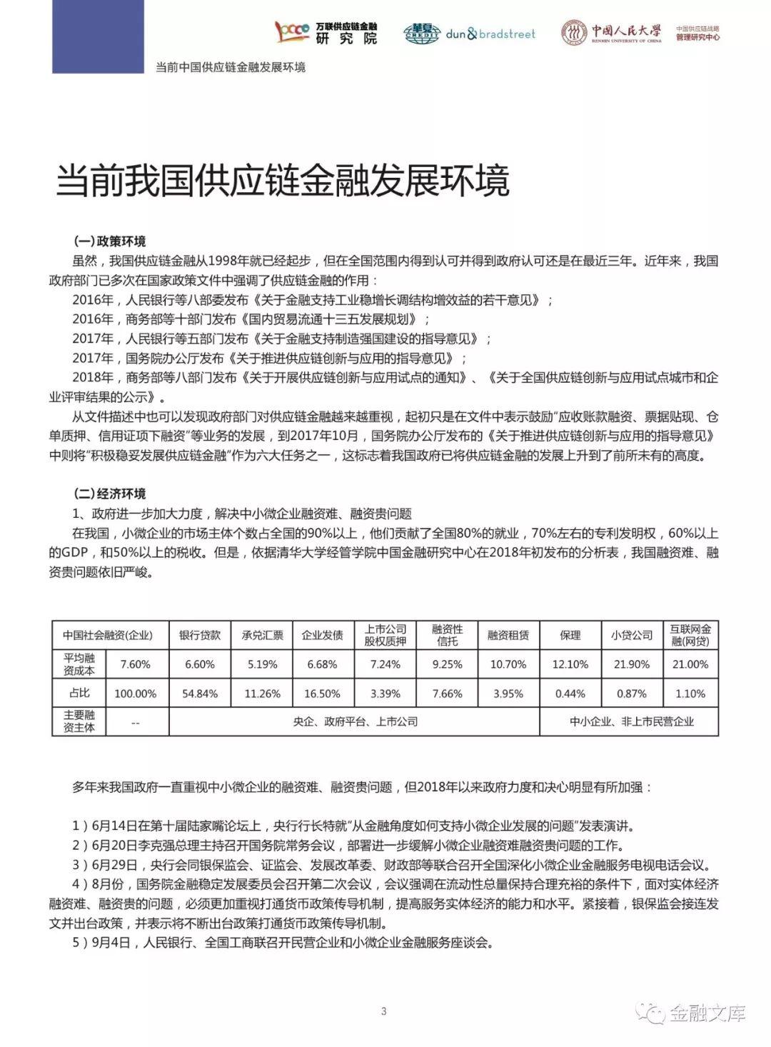 万联网：2018中国供应链金融调研报告