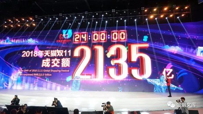 2018天猫双十一最后定格2135亿，情不知如何而起，竟一往情深！