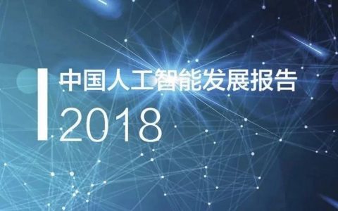 清华大学科技政策研究中心：2018人工智能发展报告