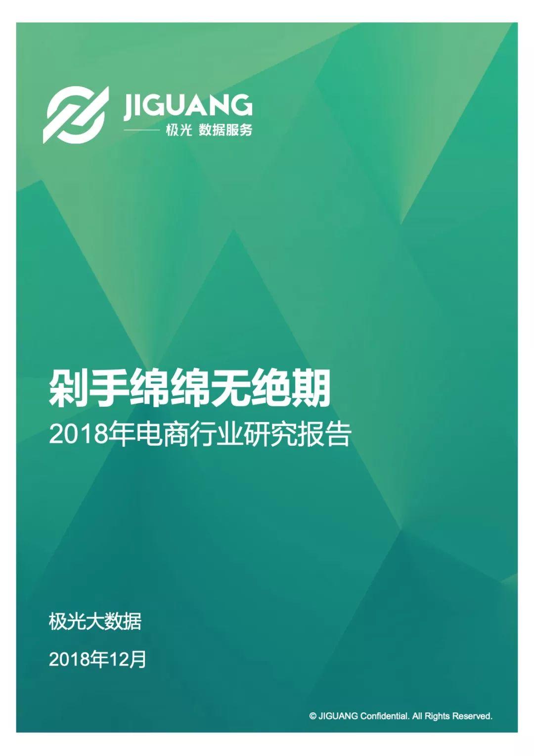 极光大数据：2018年电商行业研究报告