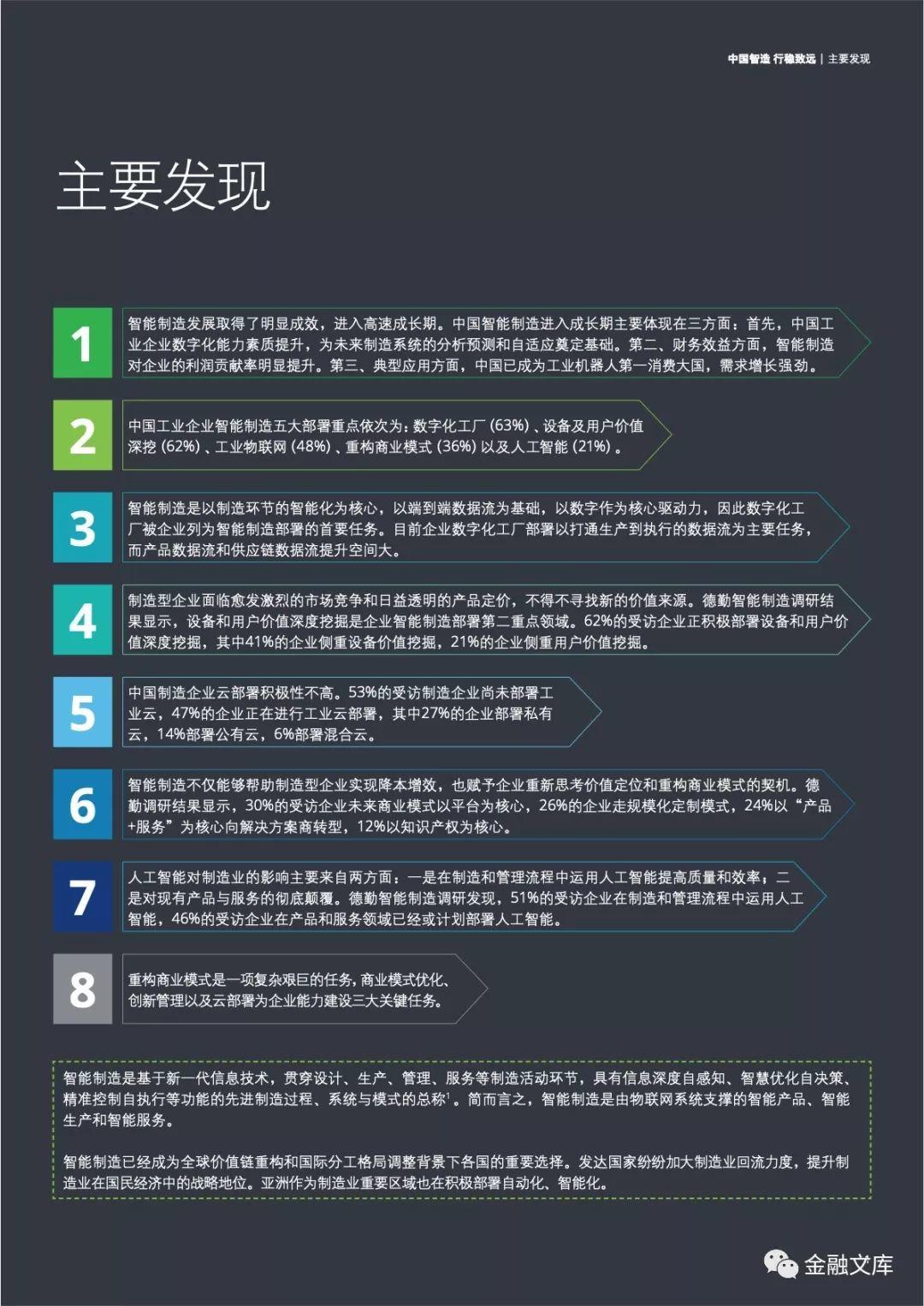 德勤：中国智造 行稳致远 ——2018中国智能制造报告
