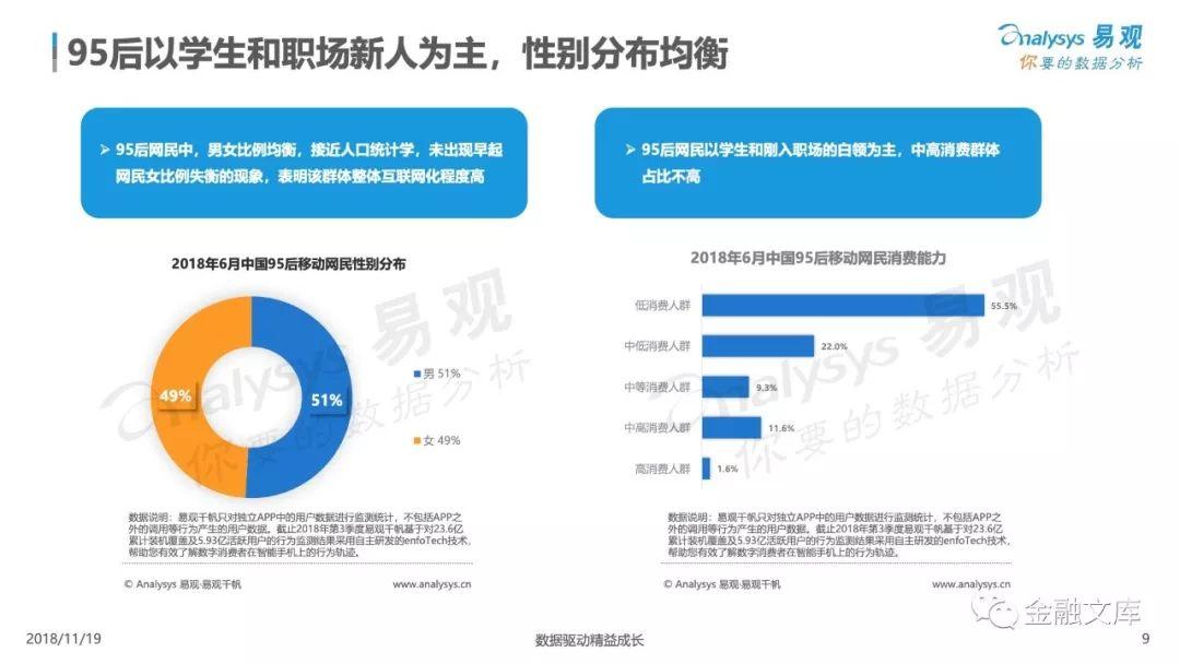 易观：2018年上半年95后网民行为分析