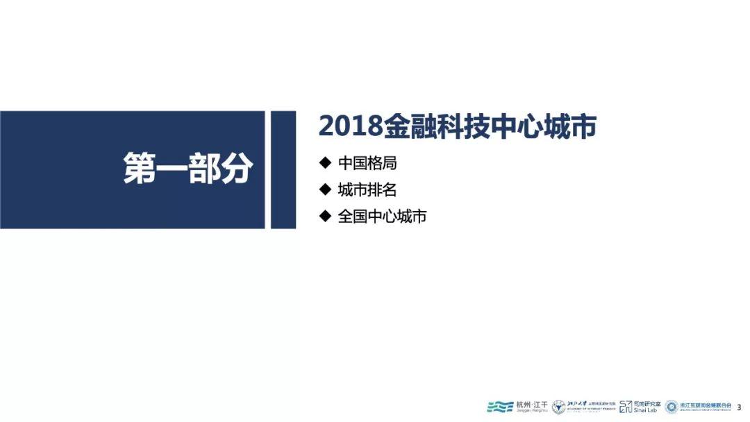 浙大AIF：2018全球金融科技中心城市报告