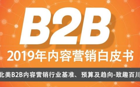 2019年B2B内容营销白皮书完整版