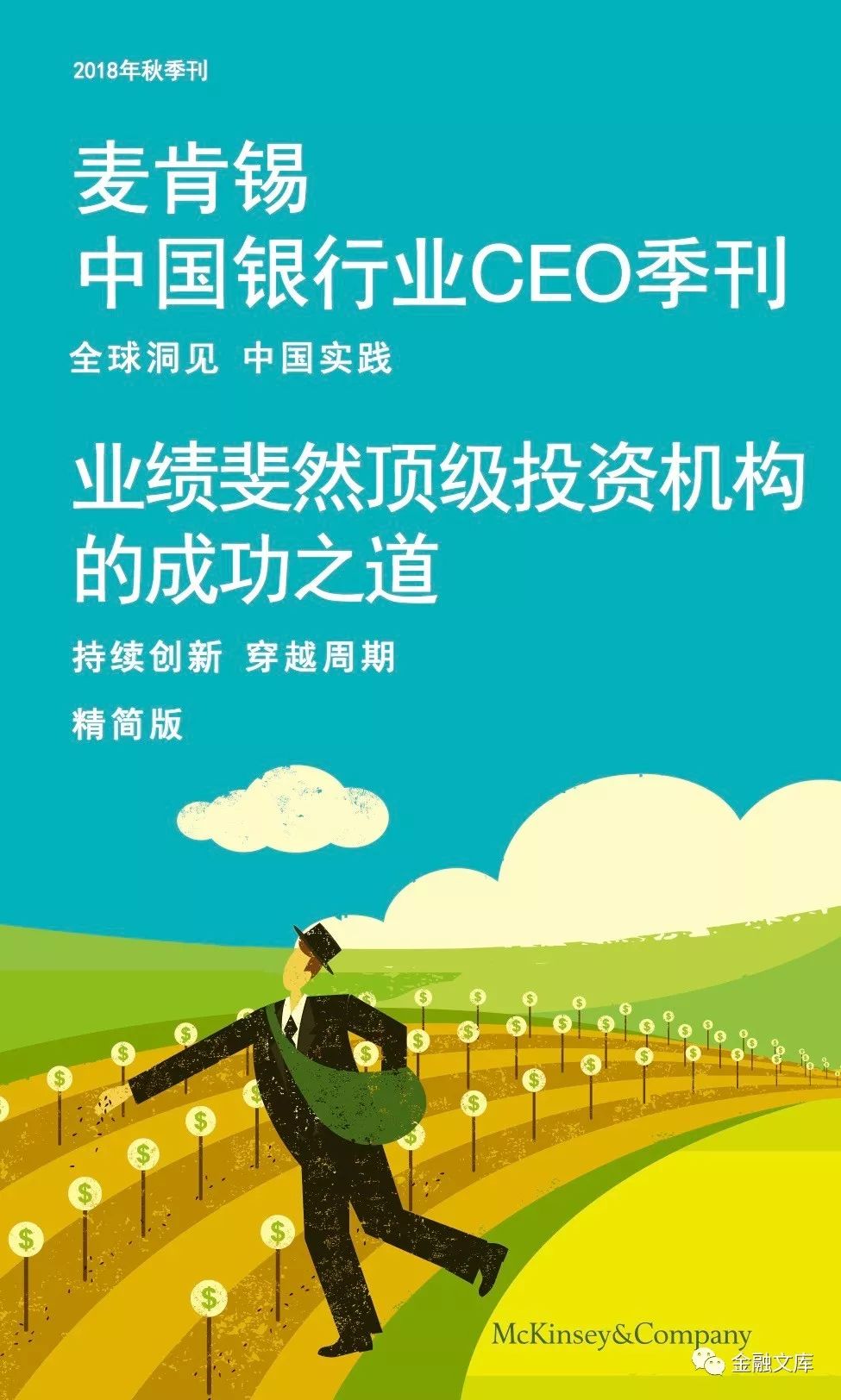 麦肯锡：2018第三季度中国银行业CEO季刊——业绩斐然顶级投资机构的成功之道