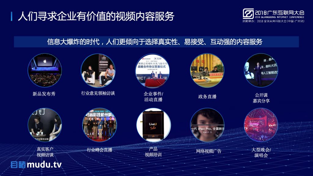 2018广东互联网大会-鲁力：AI上直播 激活企业内容创新力