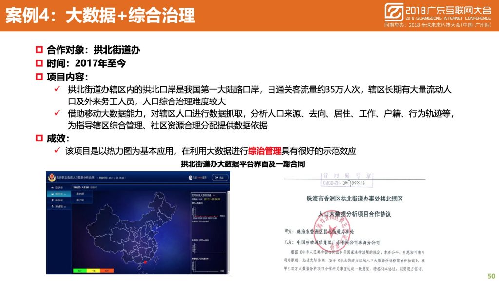 2018广东互联网大会-中国移动：蜂巢大数据与智慧城市建设实践