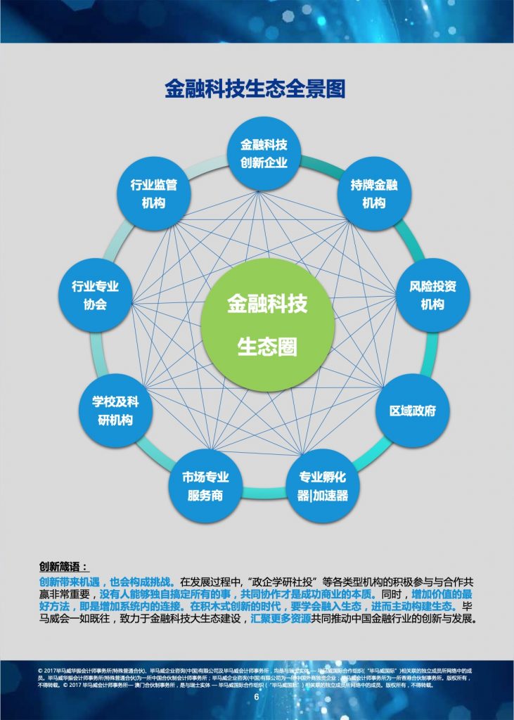 毕马威：2017中国领先金融科技企业50