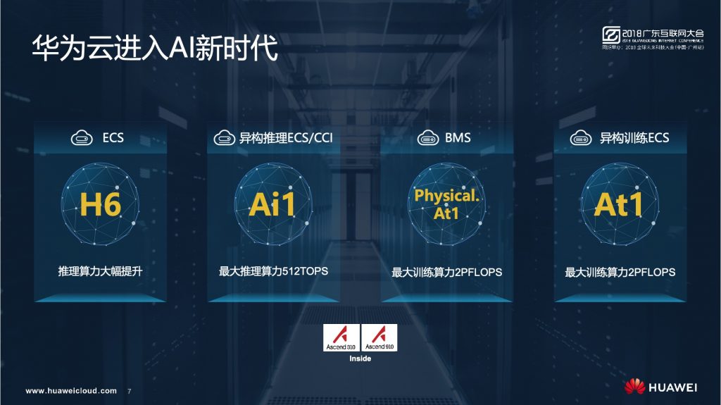 2018广东互联网大会-华为：云+AI 在创新的道路上加速奔跑