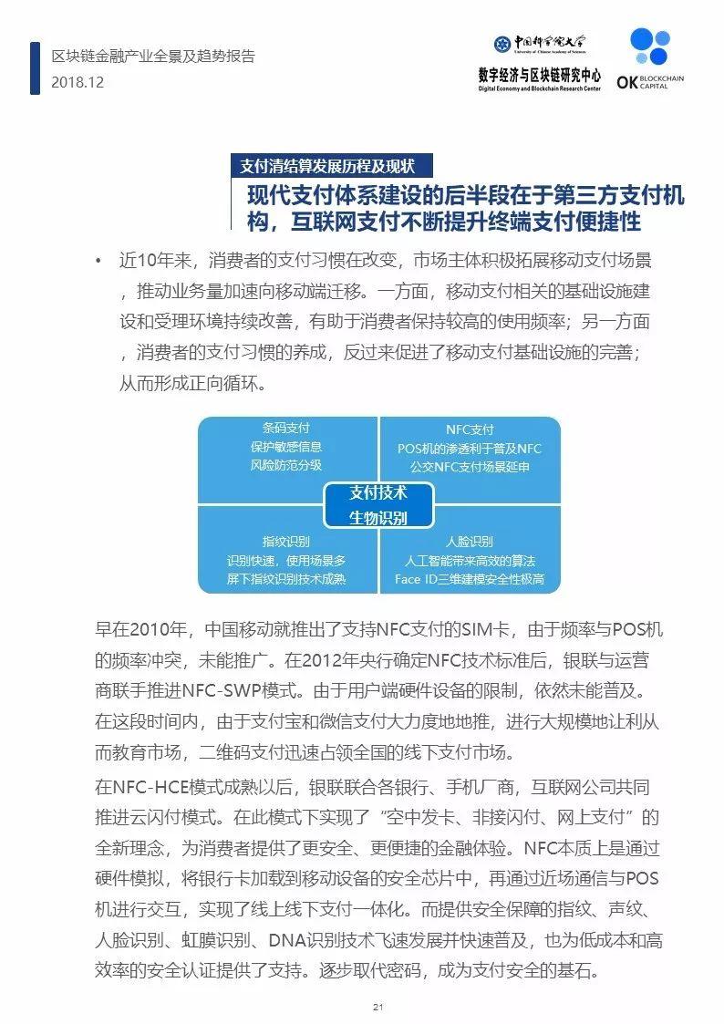 2018区块链金融产业全景及趋势报告（124页）