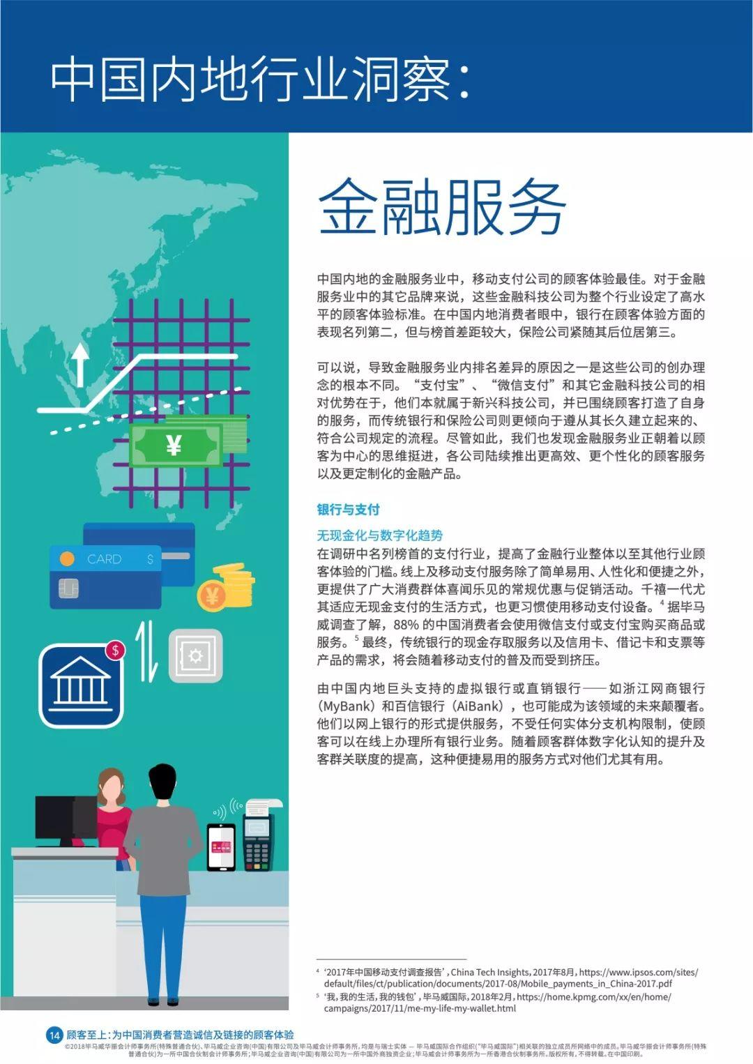 毕马威：2018中国顾客卓越体验报告（50页）