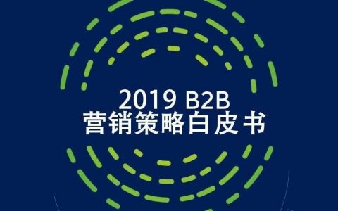 致趣百川：2019B2B营销策略白皮书