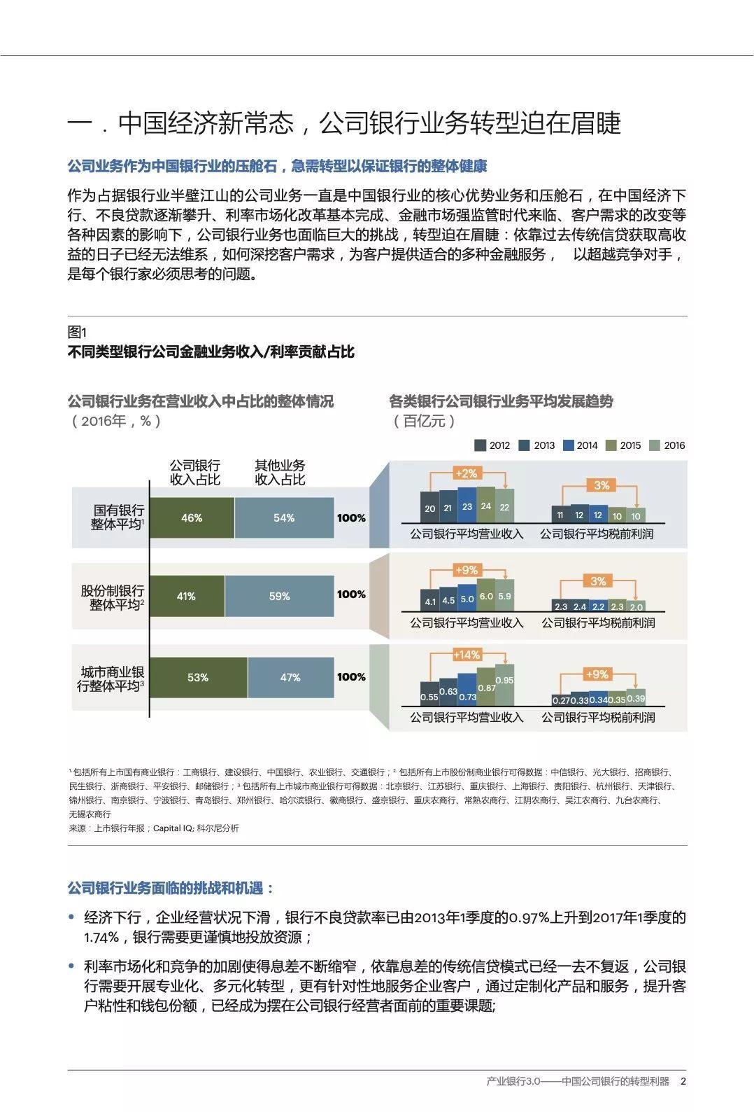 科尔尼：产业银行3.0-中国公司银行的转型利器