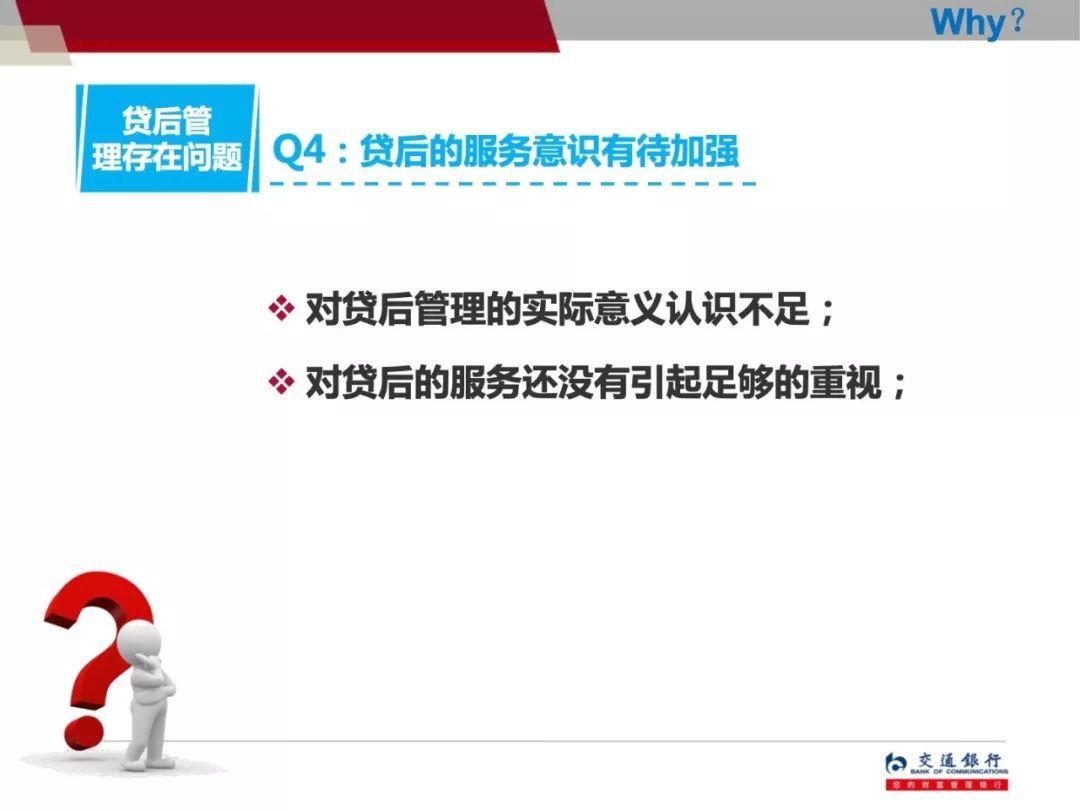 交通银行信贷员贷后管理培训