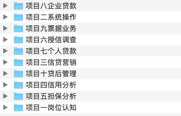 金融业务实操培训专题