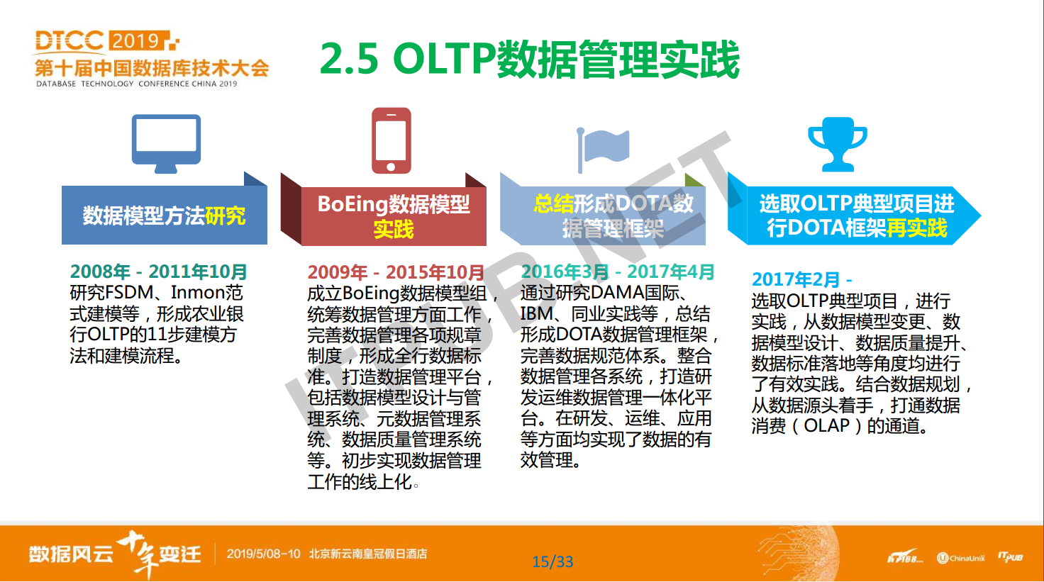 蔡仕志:中国农业银行数据库使用实践和发展规划