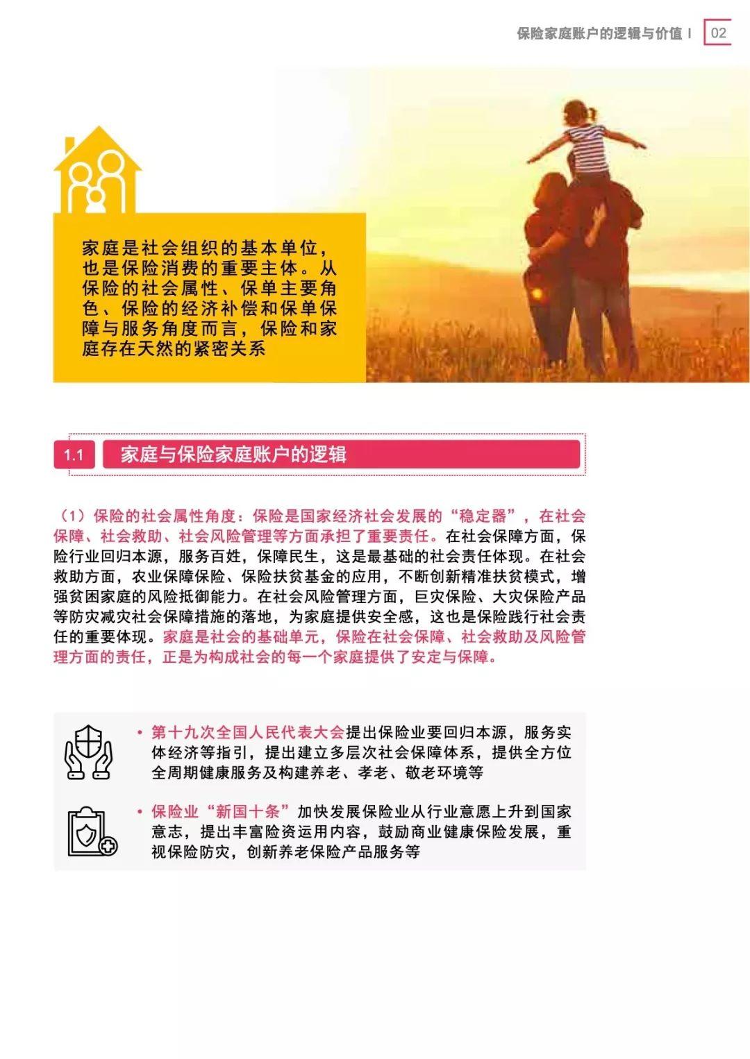 2019中国保险家庭账户白皮书