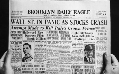 1929年，美股堪称史诗级崩盘，美国如何面对经济大萧条？