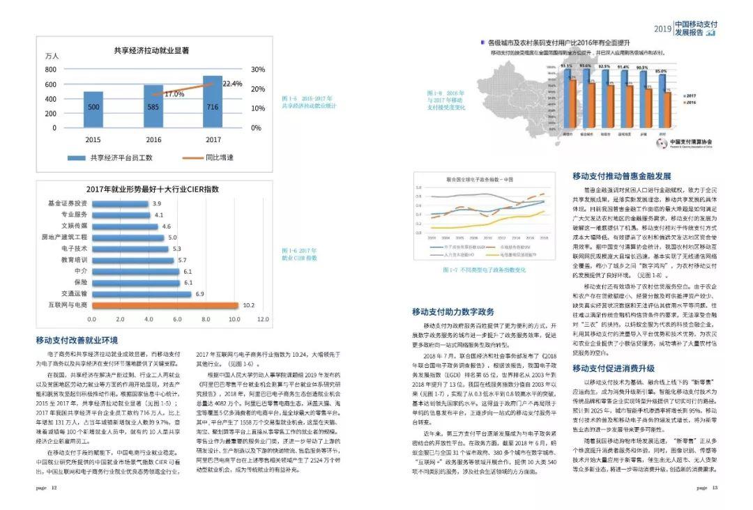 2019中国移动支付发展报告