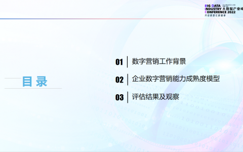 企业数字营销能力评估解读