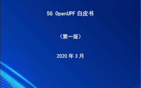 中国移动：5G OpenUPF白皮书(22页)
