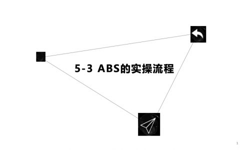 ABS的实操流程