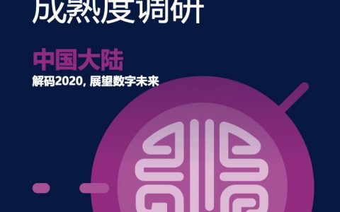 安永：大中华区人工智能成熟度调研（80页）