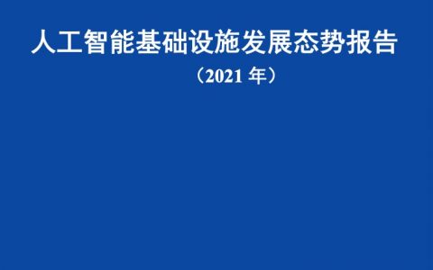中国信通院：2021年人工智能基础设施发展态势报告（35页）