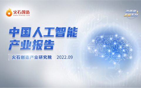 火石创造：2022年中国人工智能产业报告（47页）