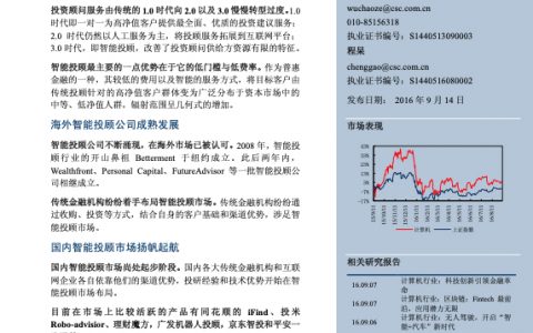 智能投顾——＂Fintech+智能＂最前沿