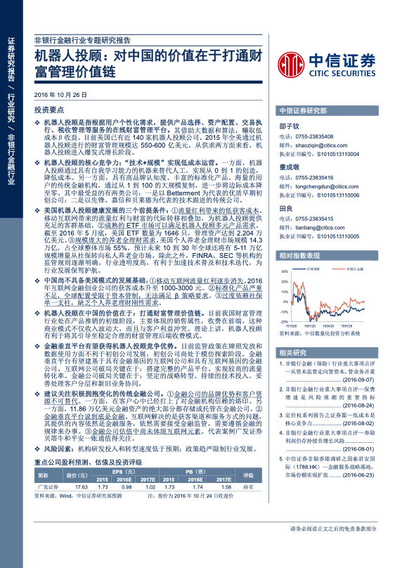 智能投顾研究报告