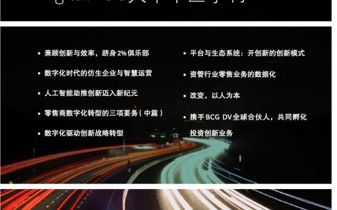 BCG：DigitalBCG大中华区季刊——创新点亮数字化之旅(42页)