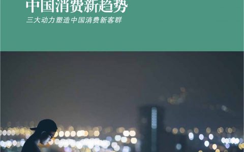 BCG&阿里研究院：中国消费新趋势——三大动力塑造中国消费新客群（20页）