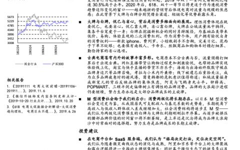 电商行业深度研究：微笑曲线看好两端，两极消费下的品牌出路（65页）