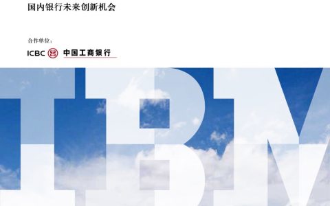 IBM：从云计算到基于云的业务模式：国内银行未来创新机会