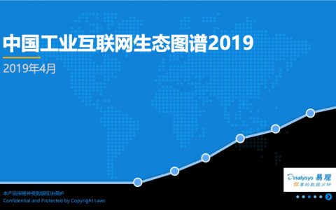 易观：中国工业互联网生态图谱2019（10页）