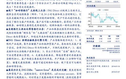 银行互联网金融研究系列之直销银行