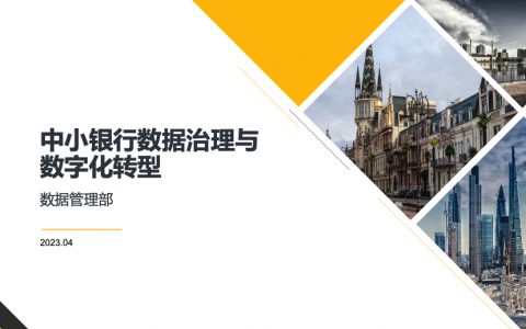 深圳农商行王若愚：中小银行数据治理与数字化转型