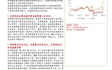 借鉴海外经验，拓展中小银行资本补充工具和能力（33页）