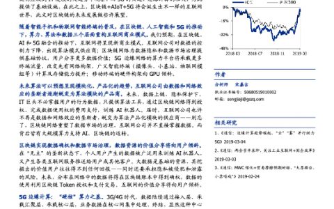 区块链行业科创未来（一）：科创未来：区块链、AI和5G融合将带来什么