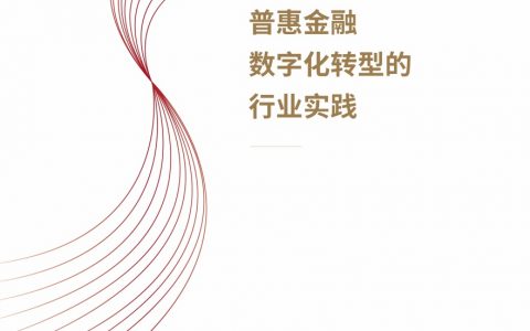 京东金融：普惠金融数字化转型的行业实践（33页）