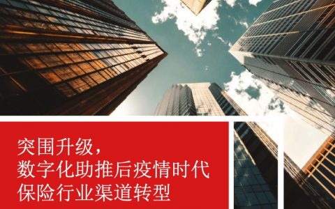 普华永道：突围升级，数字化助推后疫情时代保险行业渠道转型(18页)