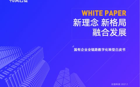 国有企业全链路数字化转型白皮书（35页）