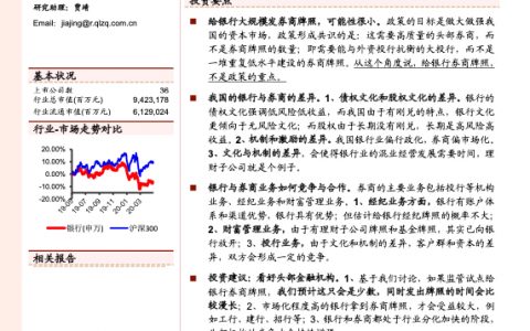 给银行发券商牌照的探讨：前路仍长（15页）