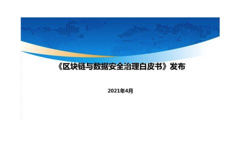 2021区块链与数据安全治理白皮书（18页）