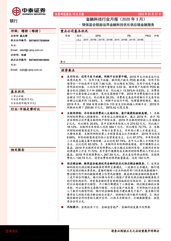 金融科技研究报告