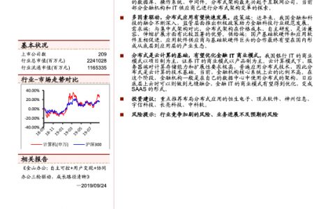 计算机行业：分布式架构重塑金融科技产业（16页）